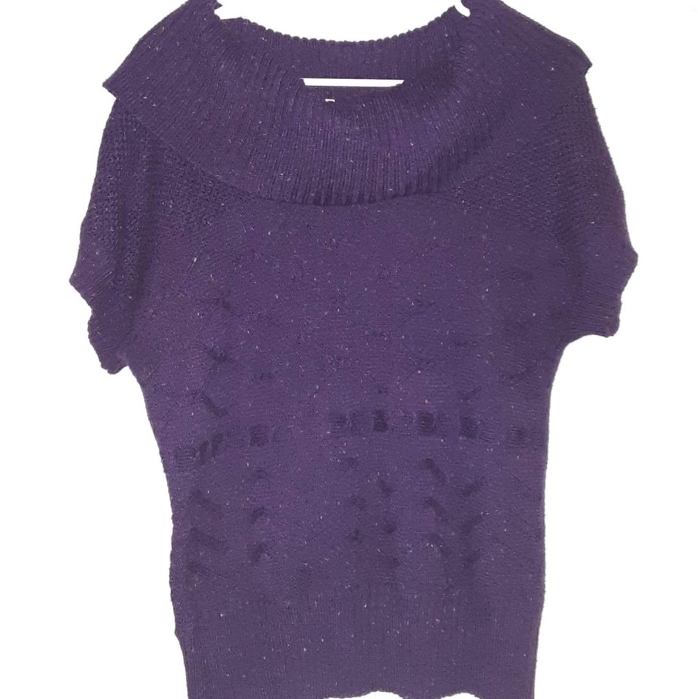 Cato's Purple cowl neck sweater